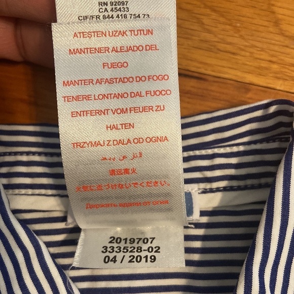 Boys jacadi button down. Size 3A - Picture 11 of 11